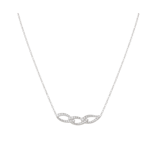 Juweel Clem Vercammen Collection Legàmi collier 18 karaat witgoud diamant G11048/W-W Juweel Clem Vercammen Collection Legàmi collier 18 karaat witgoud diamant G11048/W-W
