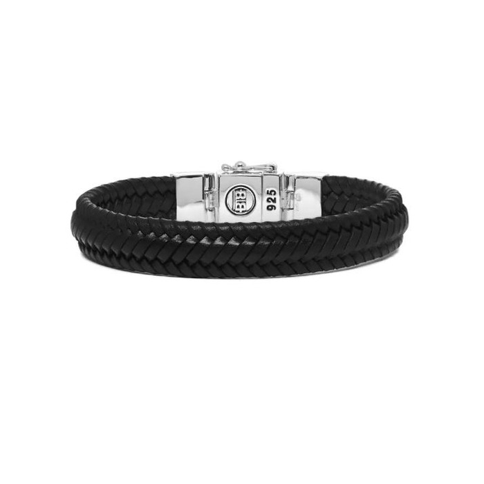 Juweel Buddha To Buddha – Edwin Small Leer Armband 181BL 