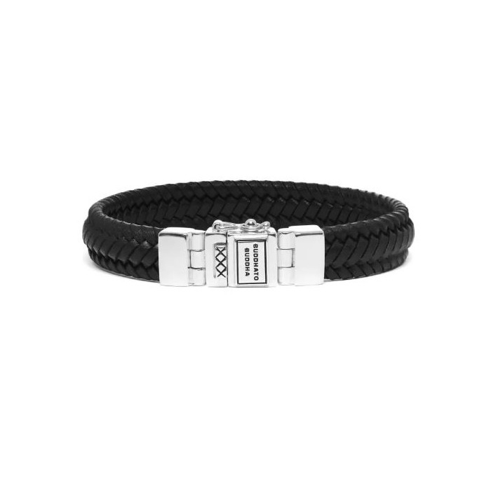 Juweel Buddha To Buddha – Edwin Small Leer Armband 181BL 