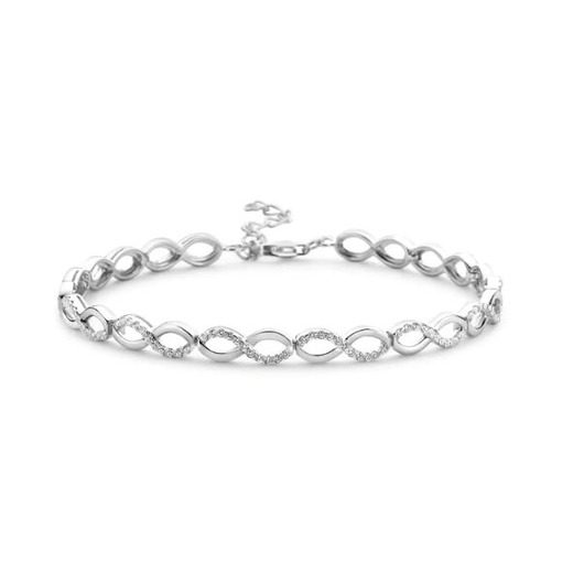 Juweel Silver Rose armband BR2057W-18 Juweel Silver Rose armband BR2057W-18