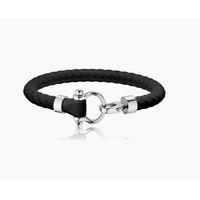 Juweel OMEGA SAILING ARMBAND STAAL BLACK RUBBER B34STA0509702 Juweel OMEGA SAILING ARMBAND STAAL BLACK RUBBER B34STA0509702