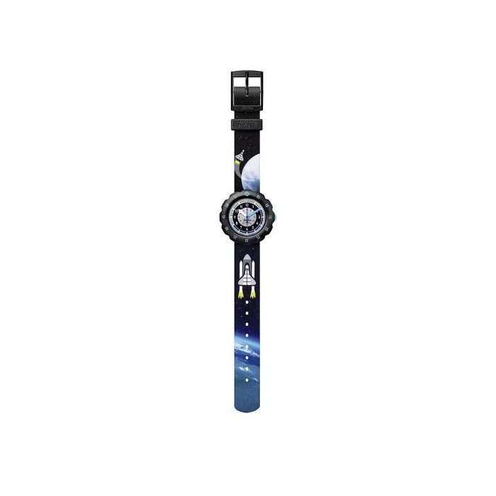 Horloge FLIK FLAK MOON AND BACK FPSP057