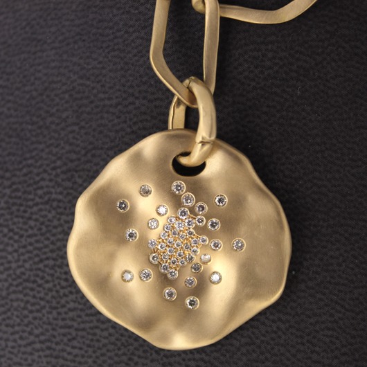 Juweel Antonini ketting met hanger 18 karaat rosé goud briljanten C190R01CH-2015 'CV-5067-OTL'