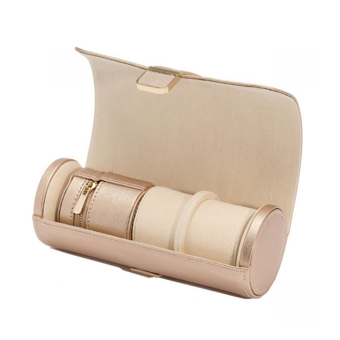  Wolf Palermo Double Watch Roll Rosé Gold 213916