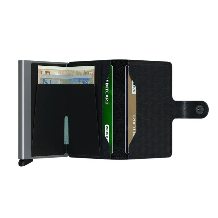257677 01 Secrid Wallet Miniwallet Optical Black-titanium Juwelier Clem Vercammen.jpg