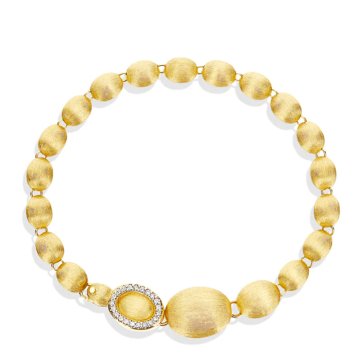 Juweel Nanis Dancing Gold Bracelet 18k yellow gold diamonds BS12-538
