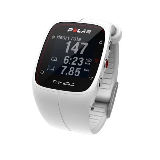 Horloge Polsband Polar M400 GPS Sporthorloge - Wit