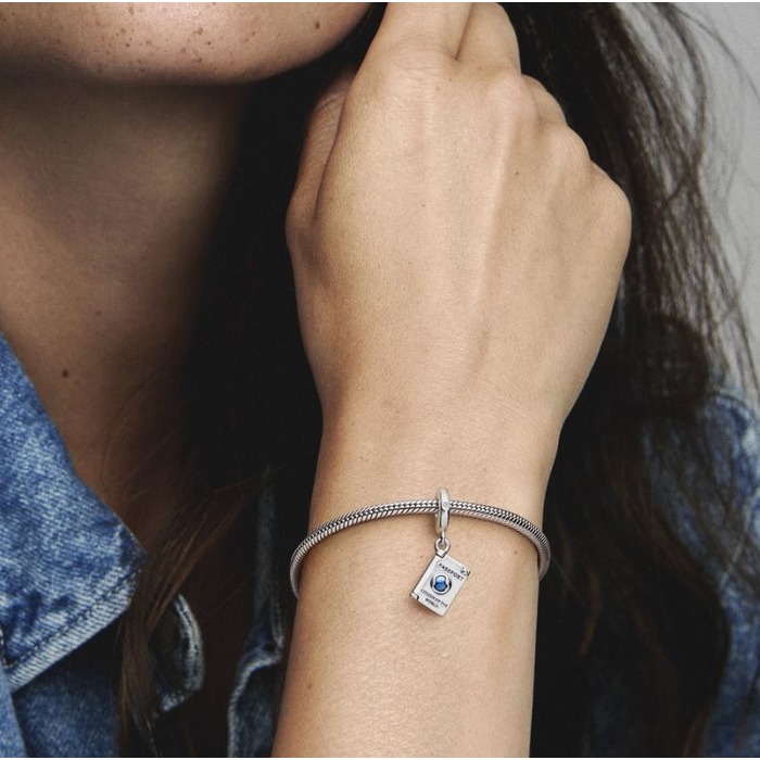 Juweel Pandora Passport silver charm 792680C01 