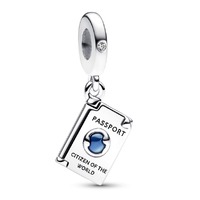 Juweel Pandora Passport silver charm 792680C01  Juweel Pandora Passport silver charm 792680C01
