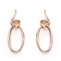 Juweel Mattioli Hiroko Legami earrings 18k rosé gold MOR065R020  Juweel Mattioli Hiroko Legami earrings 18k rosé gold MOR065R020