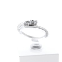 Juweel Ring witgoud 18 karaat briljanten 'CV-1366-TWDH' Juweel Ring witgoud 18 karaat briljanten 'CV-1366-TWDH'