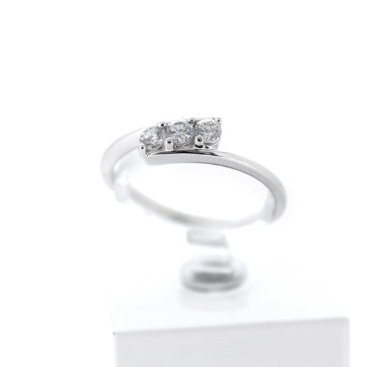 Juweel Ring witgoud 18 karaat briljanten 'CV-1366-TWDH' Juweel Ring witgoud 18 karaat briljanten 'CV-1366-TWDH'