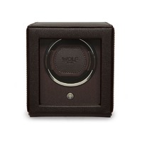 Horloge Wolf Cub Single Watch Winder Brown 461106 Horloge Wolf Cub Single Watch Winder Brown 461106