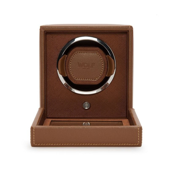  Wolf Cub Single Watch Winder Cognac 461127