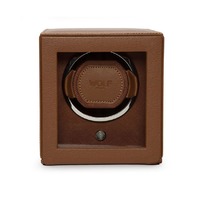 Horloge Wolf Cub Single Watch Winder Cognac 461127 Horloge Wolf Cub Single Watch Winder Cognac 461127
