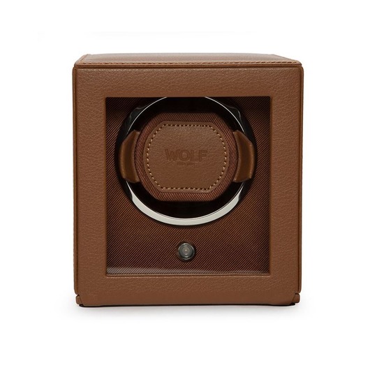 Wolf Cub Single Watch Winder Cognac 461127 Wolf Cub Single Watch Winder Cognac 461127