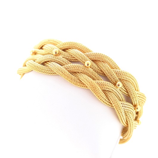 Juweel Armband geelgoud 18 karaat 'CV-1377-TWDH' Juweel Armband geelgoud 18 karaat 'CV-1377-TWDH'