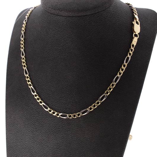 Juweel Collier bicolor goud 18 karaat 'CV-1375-TWDH' Juweel Collier bicolor goud 18 karaat 'CV-1375-TWDH'