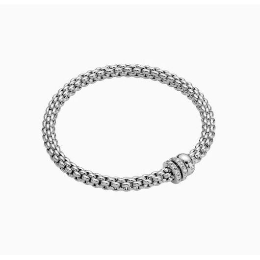 Juweel FOPE SOLO ARMBAND 18K WIT GOUD/DIAMANT 62506B PAVEM B