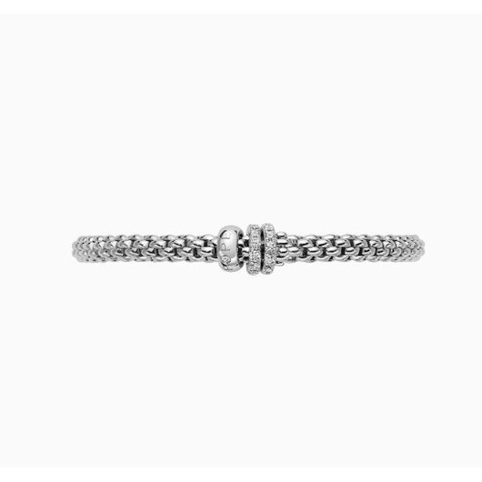 Juweel FOPE SOLO ARMBAND 18K WIT GOUD/DIAMANT 62506B PAVEM B