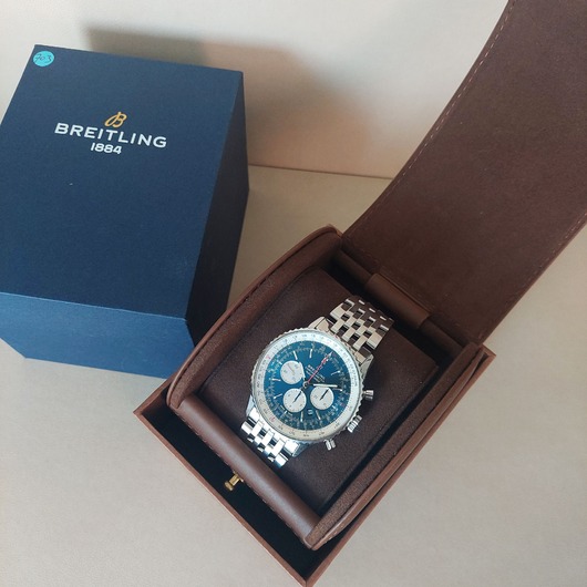Horloge Breitling Navitimer 1 B01 Chronograph AB0127211C1A1 '72679-703-TWDH'