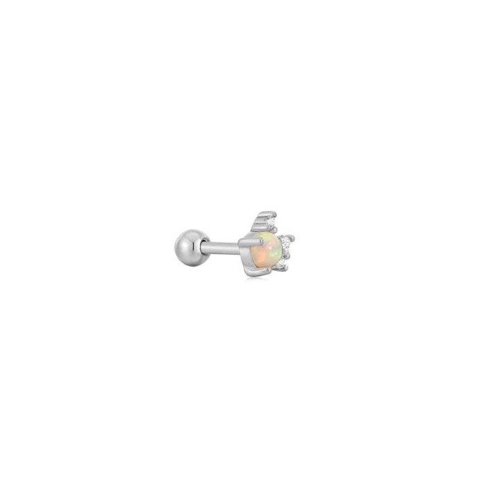 Juweel Ania Haie Ear Edit Kyoto Opal Sparkle Crown Barbell Single Earrings E047-05H