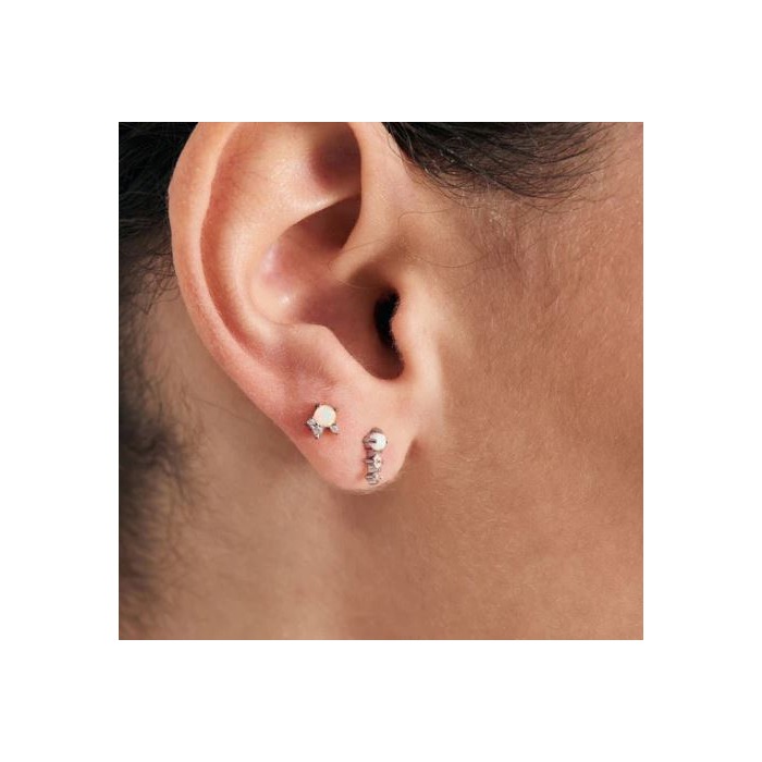 Juweel Ania Haie Ear Edit Kyoto Opal Sparkle Crown Barbell Single Earrings E047-05H