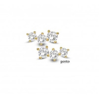 Juweel GENTO ZILVER OORSTEKERS MA42 Juweel GENTO ZILVER OORSTEKERS MA42