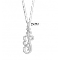 Juweel GENTO ZILVER COLLIER PA39/45 Juweel GENTO ZILVER COLLIER PA39/45