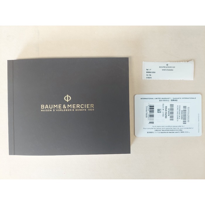 Horloge Baume & Mercier promesse M0A10250 '73433-719-TWDH'