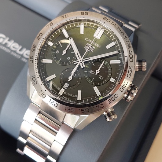 Horloge TAG HEUER CARRERA Automatic Chronograph CBN2A10.BA0643