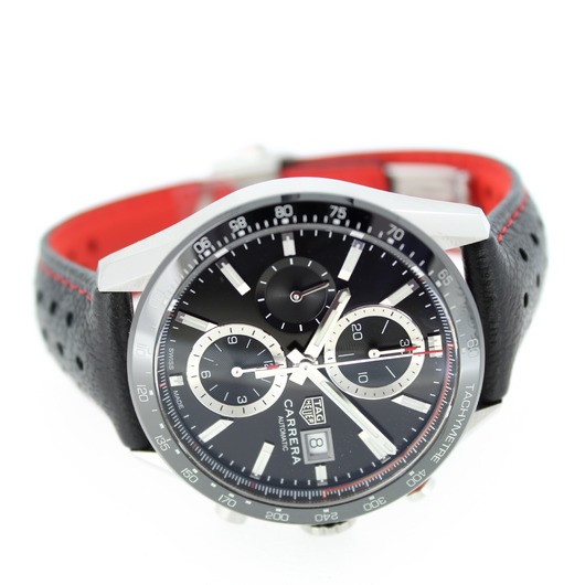 Horloge TAG Heuer Carrera Automatic Chronograph 41 CBM2110.FC6454 