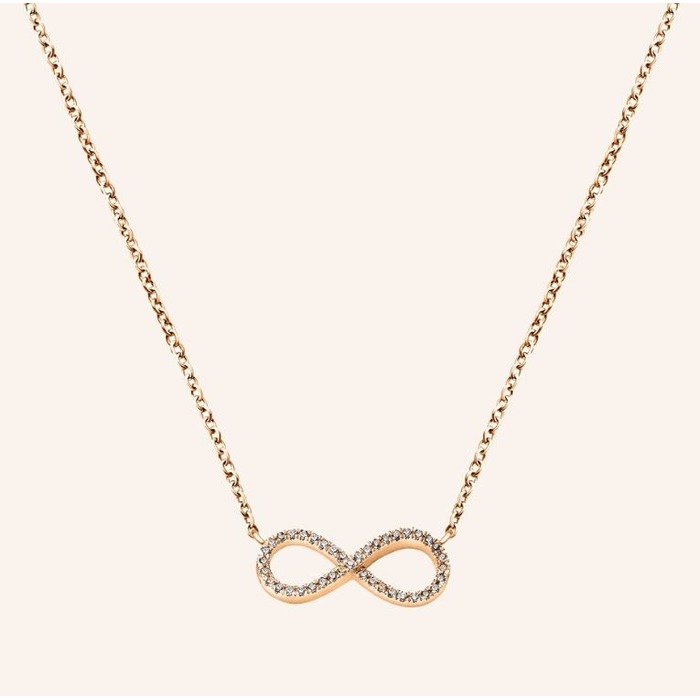 Juweel DIAMANTI PER TUTTI BIG INFINITY NECKLACE M2202 PINK 