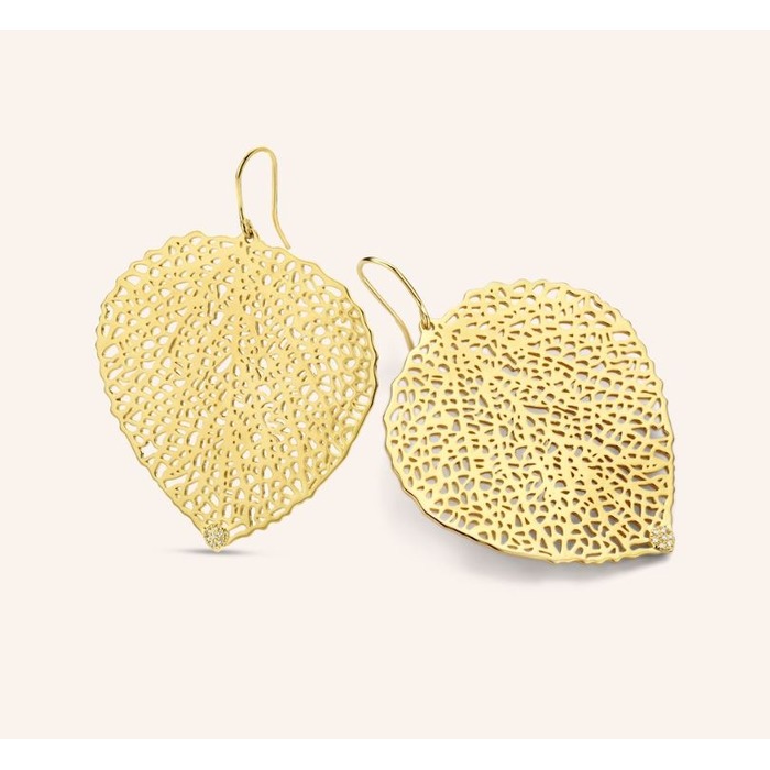 Juweel DIAMANTI PER TUTTI PETAL EARRINGS M2419 YELLOW 