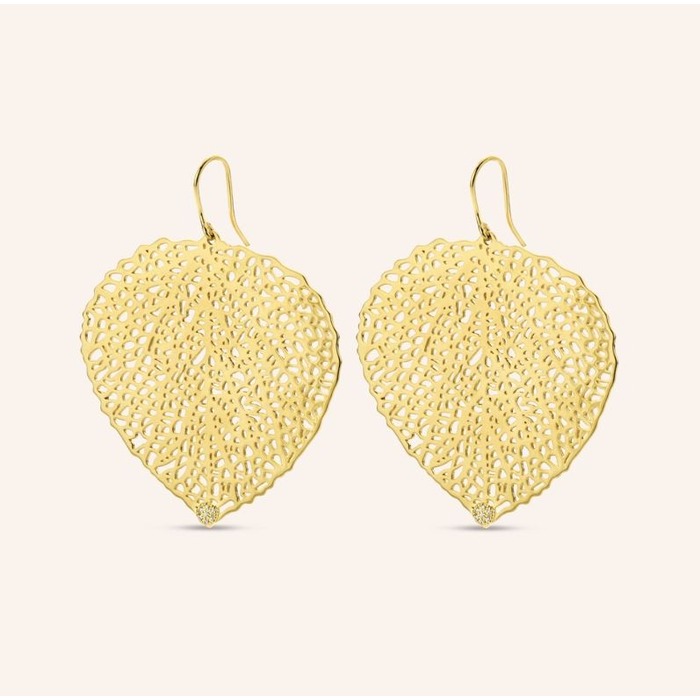 Juweel DIAMANTI PER TUTTI PETAL EARRINGS M2419 YELLOW 