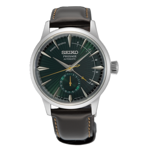 Horloge SEIKO PRESAGE HEREN AUTOMATIC GROEN LEDER SSA459J1 Horloge SEIKO PRESAGE HEREN AUTOMATIC GROEN LEDER SSA459J1