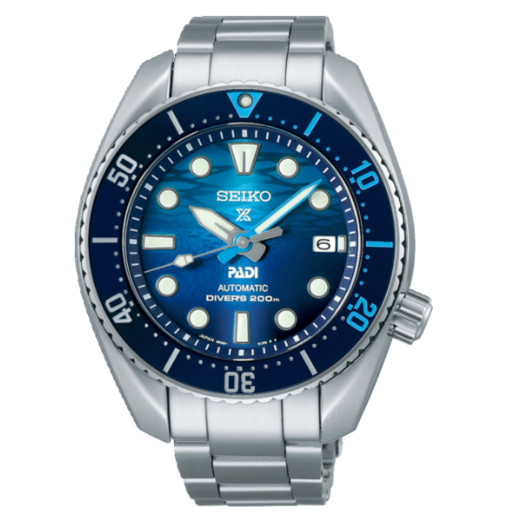 Horloge SEIKO PROSPEX AUTOMATIC PADI BLAUW SPECIAL EDITION SPB375J1