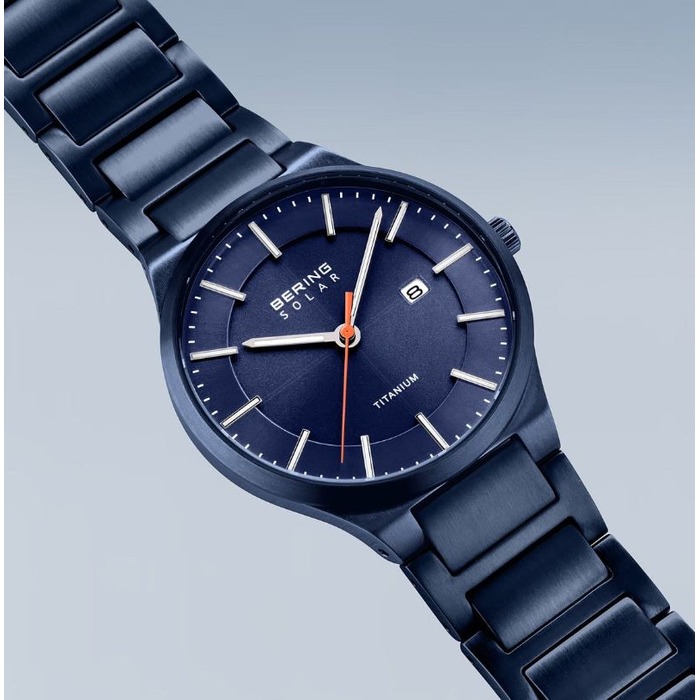 Horloge Bering Solar Titanium 15239-797 