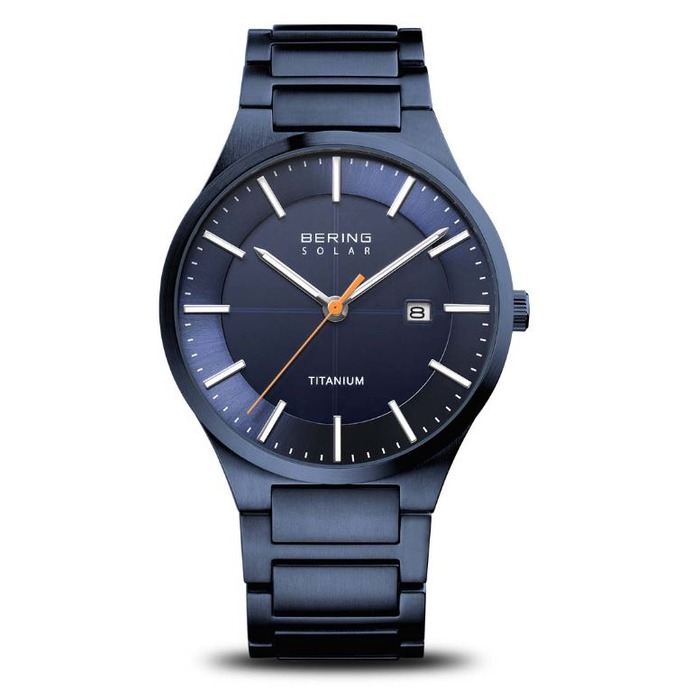 Horloge Bering Solar Titanium 15239-797 