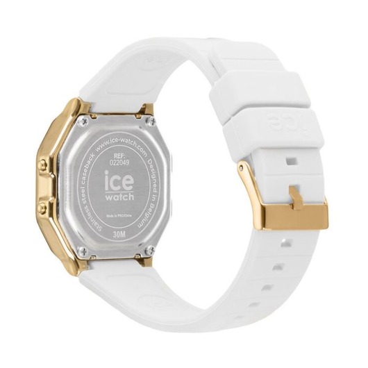 Horloge IceWatch ICE Digit retro White Gold Small 022049