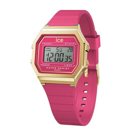Horloge IceWatch ICE Digit retro Raspberry Sorbet Small 022050 Horloge IceWatch ICE Digit retro Raspberry Sorbet Small 022050