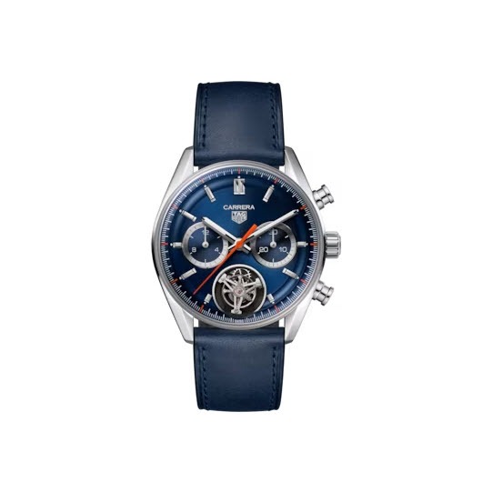 Horloge TAG HEUER CARRERA Chronograaf Tourbillon CBS5010.FC6543 Calibre TH20-09