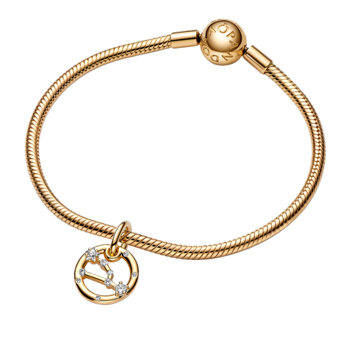 Juweel PANDORA MOMENTS ZODIAC TAURUS BEDEL 762707C01 