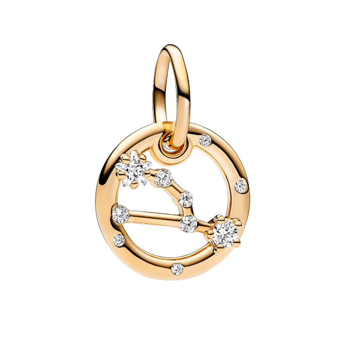 Juweel PANDORA MOMENTS ZODIAC TAURUS BEDEL 762707C01 