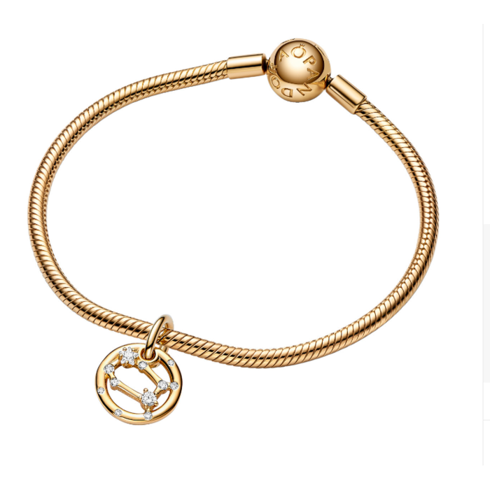 Juweel PANDORA MOMENTS ZODIAC GEMINI BEDEL 762711C01
