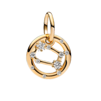 Juweel PANDORA MOMENTS ZODIAC GEMINI BEDEL 762711C01 Juweel PANDORA MOMENTS ZODIAC GEMINI BEDEL 762711C01