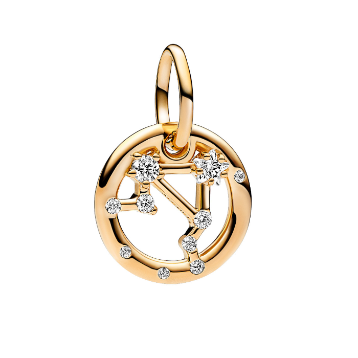 Juweel PANDORA MOMENTS ZODIAC LIBRA BEDEL 762712C01
