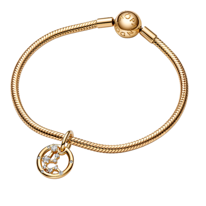 Juweel PANDORA MOMENTS ZODIAC AQUARIUS BEDEL 762717C01