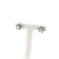 Juweel Oorbellen witgoud 18 karaat briljant 'CV-1431-TWDH' Juweel Oorbellen witgoud 18 karaat briljant 'CV-1431-TWDH'