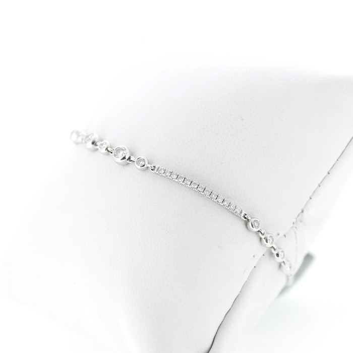 Juweel  Dulci Nea ARMBAND witgoud 18karaat briljanten B43645 'OTL2056'